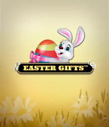Enjoy the spirit of spring with Easter Gifts Slot by Spinomenal, highlighting a festive Easter theme with cute spring motifs including bunnies, eggs, and blooming flowers. Dive into a landscape of pastel shades, providing entertaining gameplay features like special symbols, multipliers, and free spins for an enjoyable gaming experience. Perfect for those seeking holiday-themed entertainment.
