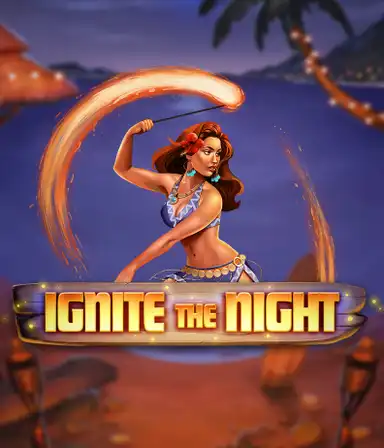 Discover the excitement of tropical evenings with Ignite the Night by Relax Gaming, showcasing an idyllic ocean view and glowing lights. Savor the relaxing atmosphere while aiming for exciting rewards with symbols like fruity cocktails, fiery lanterns, and beach vibes.